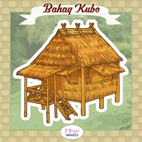 bahay kubo drawing|larawan ng bahay.